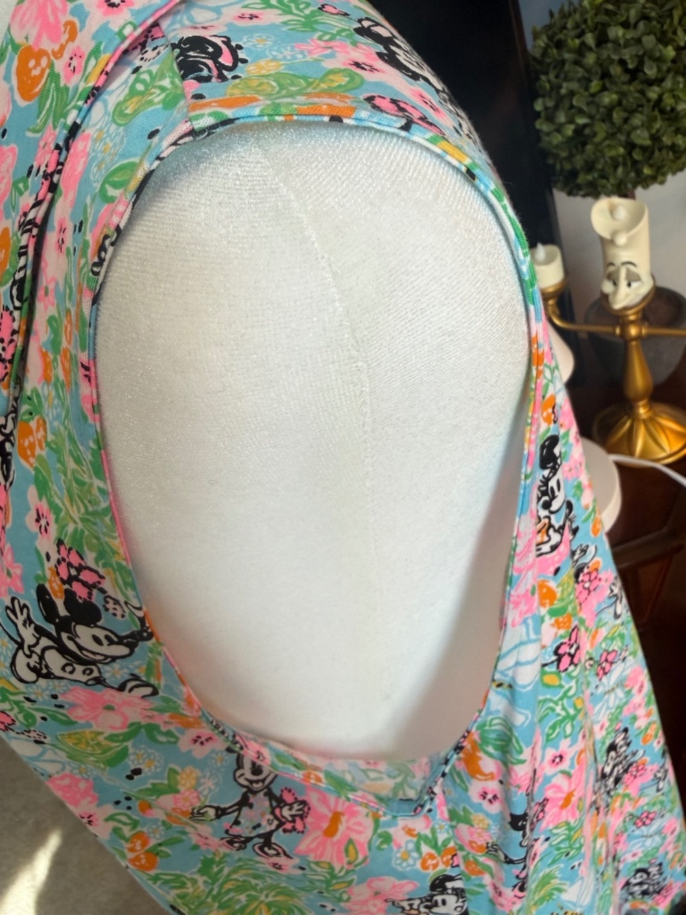 Lilly Pulitzer Lilly Hearts Disney Mickey and Minnie Riegan Dress Women's Size M - Picture 10 of 10